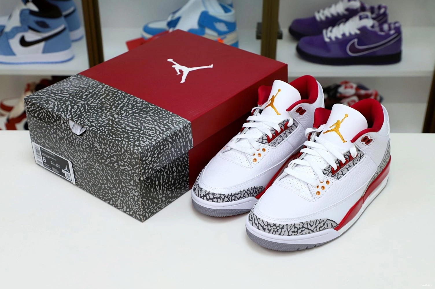 Cardinal 3 Retro Jordan Air  Red(CT8532-126） 0817